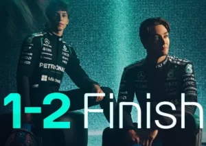 A Mercedes 1-2 to start the F1 season